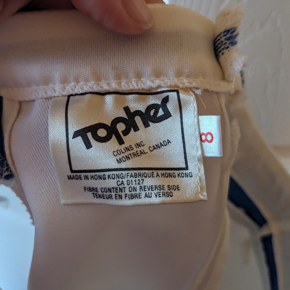 1970's Vintage Topher Tennis Skirt Size 8 - Picture 3 of 8